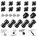 NEEWER Camera Screw Adapter, 22 Pieces 1/4” to 1/4” and 1/4” to 3/8” Tripod Mount Screw Adapter Converter Set for Camera Mount, Monopod, Ball Head