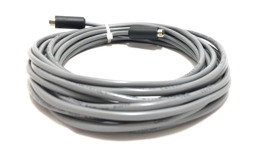 Go Electronic 100' VISCA Daisy Chain Cable - 8 Pin Mini Din to 8 Pin Mini Din for Sony, PTZ Optics, and Other VISCA Compatible Cameras - Made in The