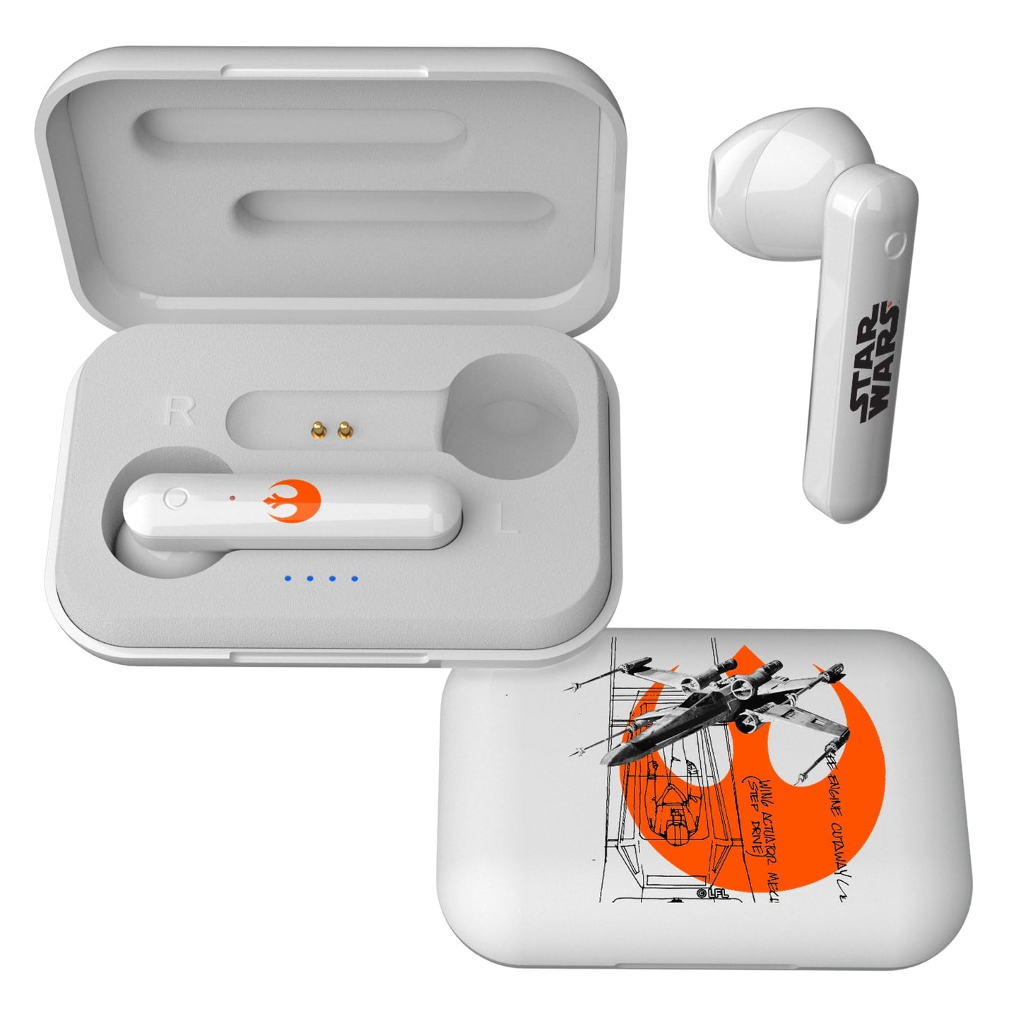 Keyscaper Star Wars X-Wing FactionTech Wireless TWS Earbuds