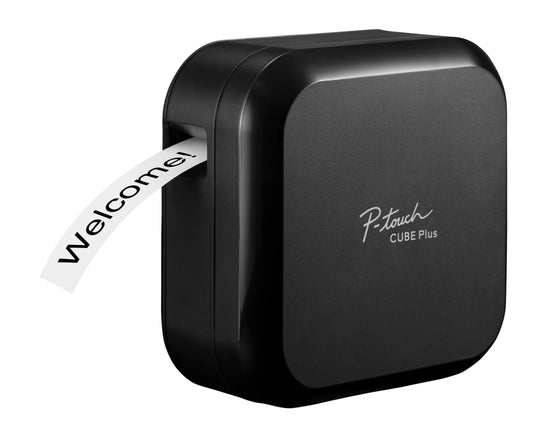 Brother P-touch CUBE Plus PT-P710BT Versatile Label Maker with Bluetooth Wireless Technology (Renewed Premium)