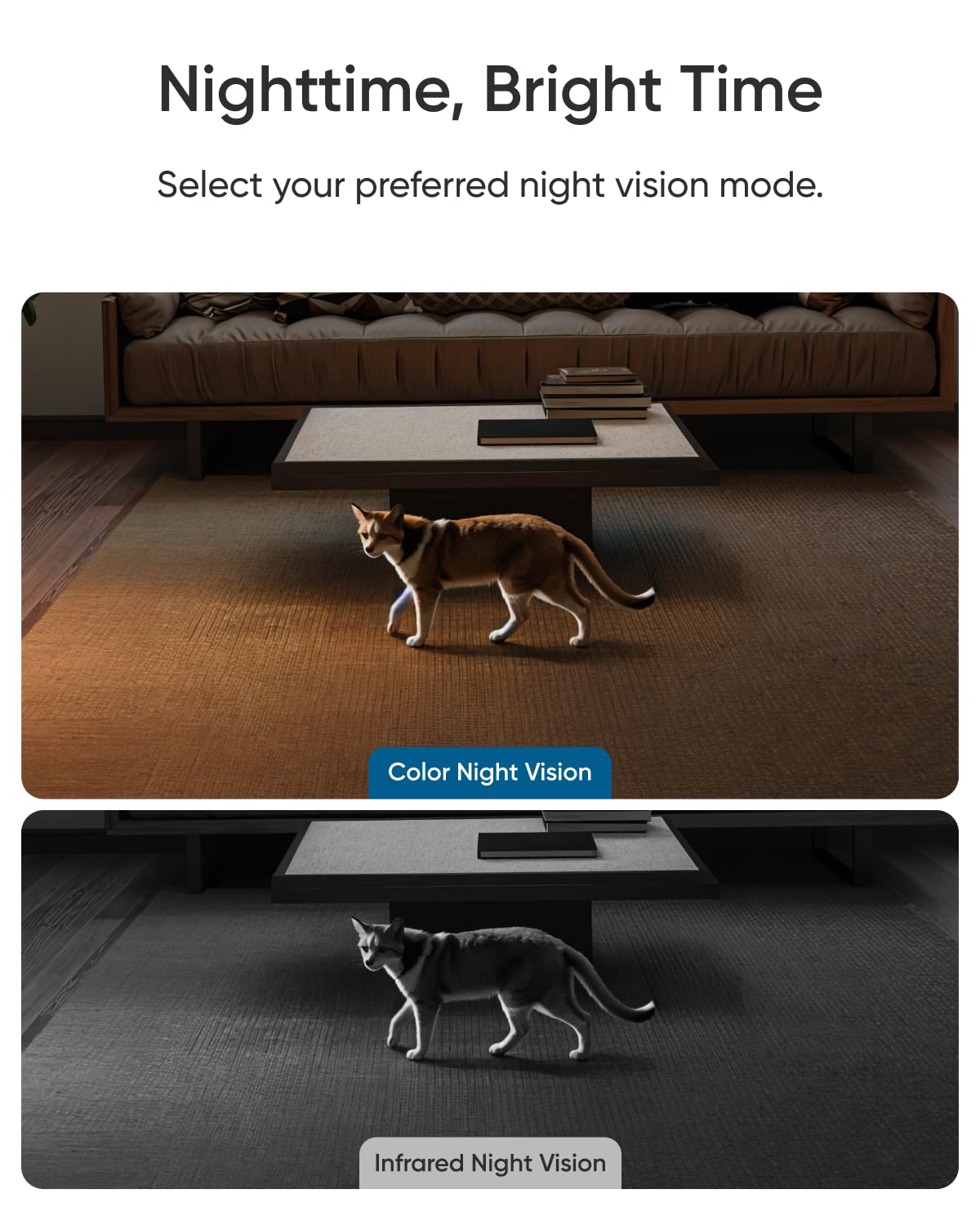 eufy Indoor Cam E30, Latest Generation, 4K UHD Security Camera, Pet/Dog/Baby Camera with Phone app, Color Night Vision, Human/Pet Auto Tracking, 360