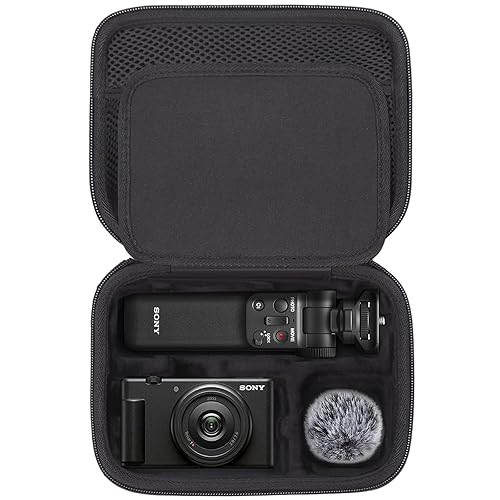 FBLFOBELI EVA Hard Storage Case for Sony ZV-1 / ZV-1F / ZV-1 II Digital Vlog Camera Vlogger Accessory Kit, Shockproof Protective Container Bag
