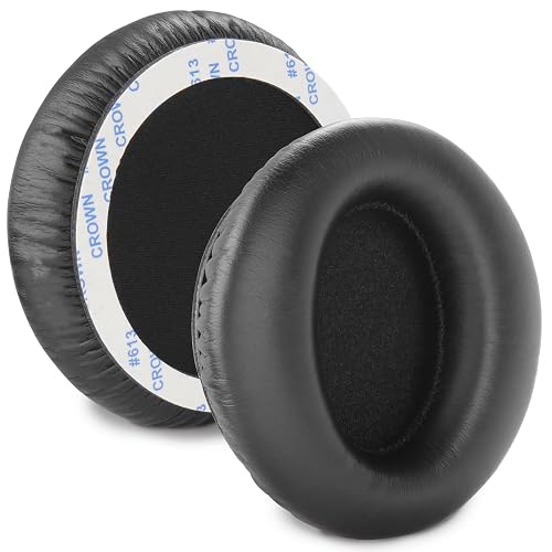 COWIN E7 Ear Pads Replacement Round Ear Cushions Compatible with COWIN E7 / E7 Pro Active Noise Cancelling Headphone Soft Protein Leather and Noise
