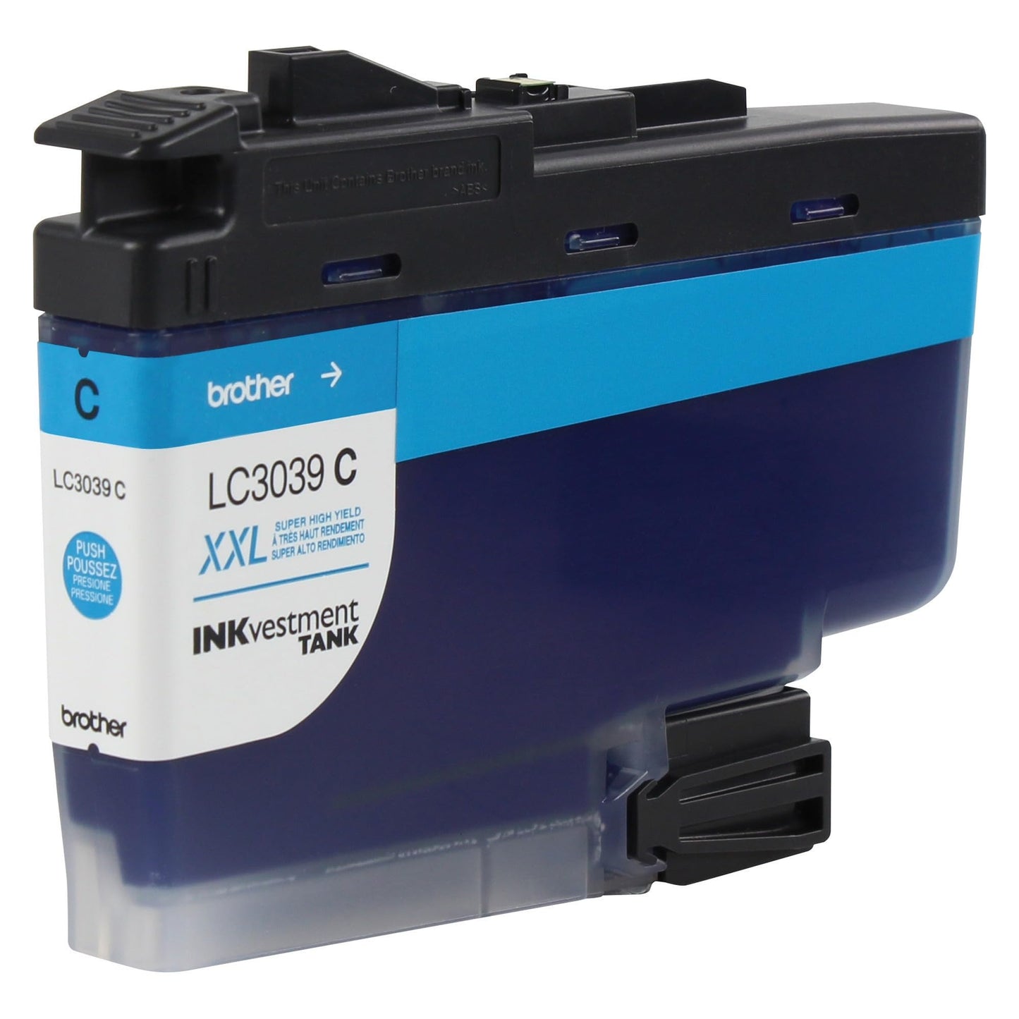 Brother Genuine LC3039C, Single Pack Ultra High-Yield Cyan INKvestment Tank Ink Cartridge, Page Yield Up to 5,000 Pages, LC3039, Amazon Dash