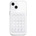 Anteel Silicone Suction Phone Case Mount, Non Slip Sticky Phone Grip for Cellphone, Silicon Adhesive Suction Cup Phone Mount, Strong Grip Holder