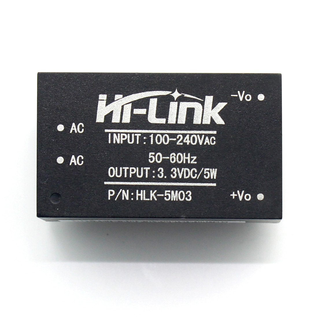 HI-Link HLK-5M03 220V to 3.3V 5W AC - DC Isolation Switching Power Supply Module HLK 5M03 Intelligent Household Switch Converter