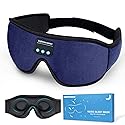 Sleep Headphones, 3D Bluetooth Sleep Mask, LIGHTIMETUNNEL Washable Sleeping Headphones with Ultra Thin Stereo Speakers Microphone Hands Free…