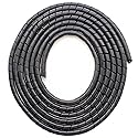 CSZD Spiral Cable Wrap,10ft - 1/4 inch Spiral Wire Wrap Cord Covers Bundle Sleeve Hose for PC TV Computer Electrical Wire Organizer,Tangle Stop Cord