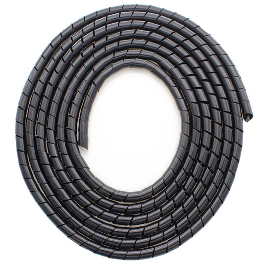 CSZD Spiral Cable Wrap,10ft - 1/4 inch Spiral Wire Wrap Cord Covers Bundle Sleeve Hose for PC TV Computer Electrical Wire Organizer,Tangle Stop Cord