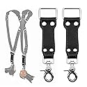 C Coiro Extra Attachments Single and Dual Camera Harness for Camera Bag, Sling Bag, Pouch, Lens Case Perfect Photography Accessories for Leather