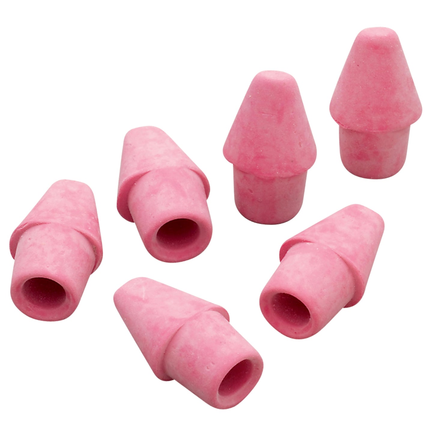 Paper Mate Arrowhead Pink Pearl Cap Erasers, 144 Count - Back to School, Classroom, Homeschool, Teacher Supplies