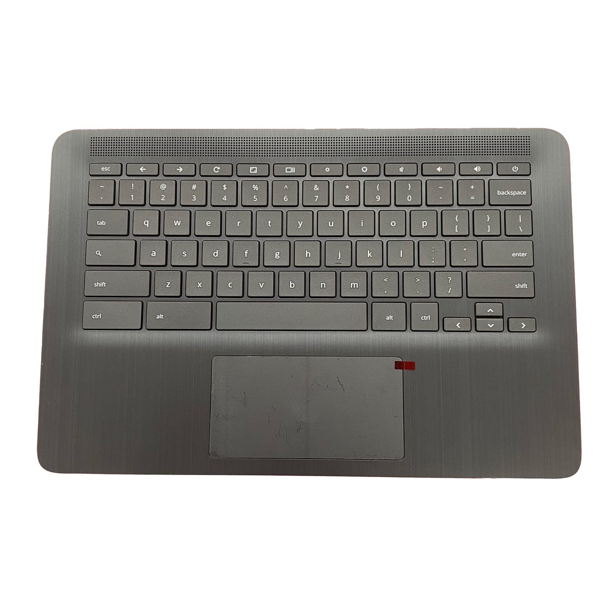Replacement for HP Chromebook 14 G6 CB14G6 CelN4000 15.6" Laptop Upper Case Palmrest Keyboard Touchpad Assembly Part L90459-001