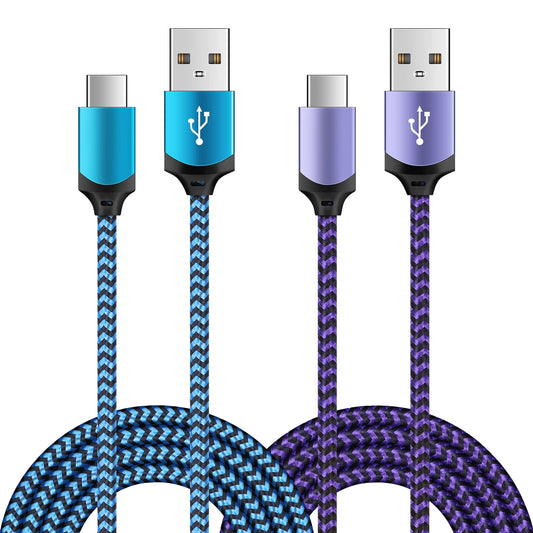 OrSunday 2Pack 6Ft USB Type C Cable Fast Charging Cord Phone Charger for LG Stylo 4 5 6, LG G5 G6 G7 G8 G8X V20 V30 V40 V50 V60 ThinQ, Velvet 5G