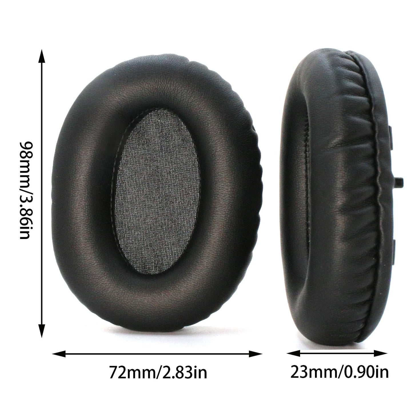 Premium Replacement Ear Pads Compatible with Razer Opus X Headphones - Noise Isolating Protein Leather & Memory Foam Cushions for Ultimate Comfort