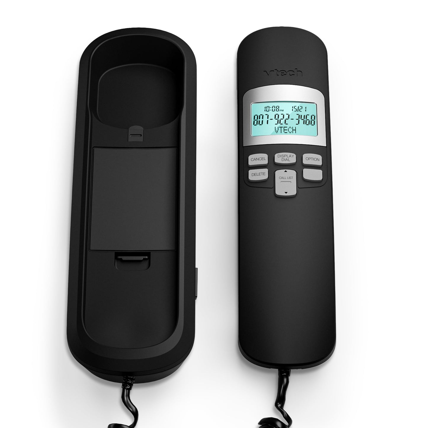 VTech CD1113 Corded Phone for Home Office - Easy-to-Use Telephone with Caller ID/Call Waiting, 13 Speed Dial Keys, No AC Power Required, Flash, Volume