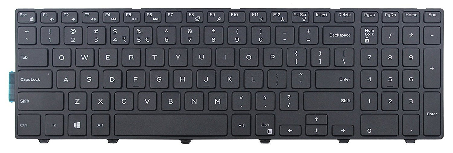 Original New for Dell MP-13N73US-442 keyboard US Black Non-backlit