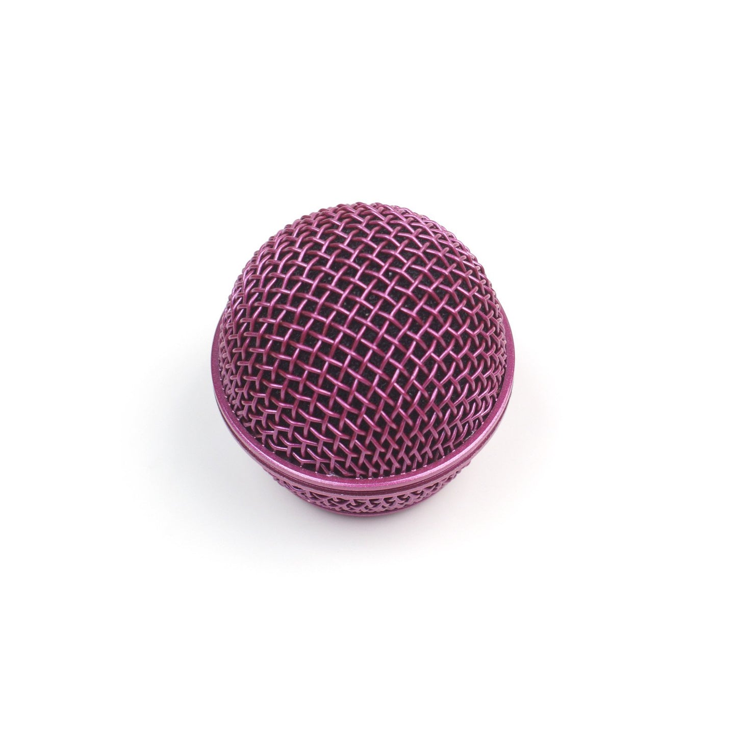 Replacement Mesh Microphone Grille For Shure SM58 565SD LC SV100,Pink