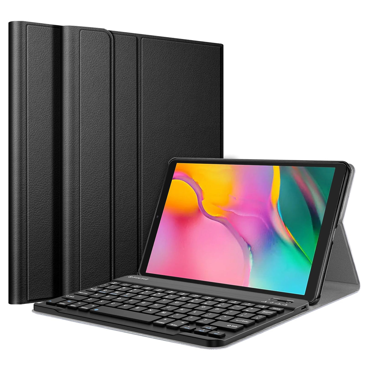 FINTIE Keyboard Case for Galaxy Tab A 10.1 2019 SM-T510/T515/T517, Black