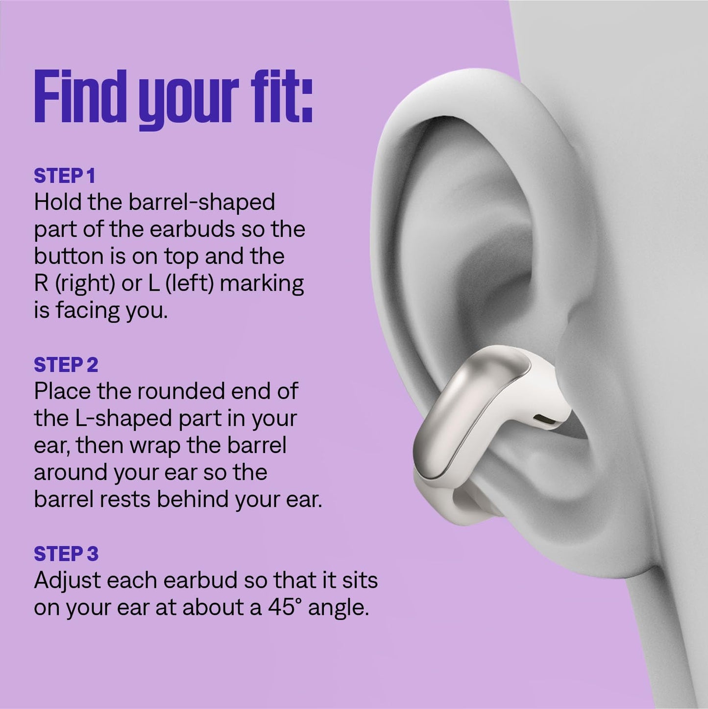 Bose Ultra Open Earbuds - Bluetooth Open Ear Earbuds with OpenAudio for Awareness, Clip-On Design for Comfort, Water Resistant, Up to 48 Hrs