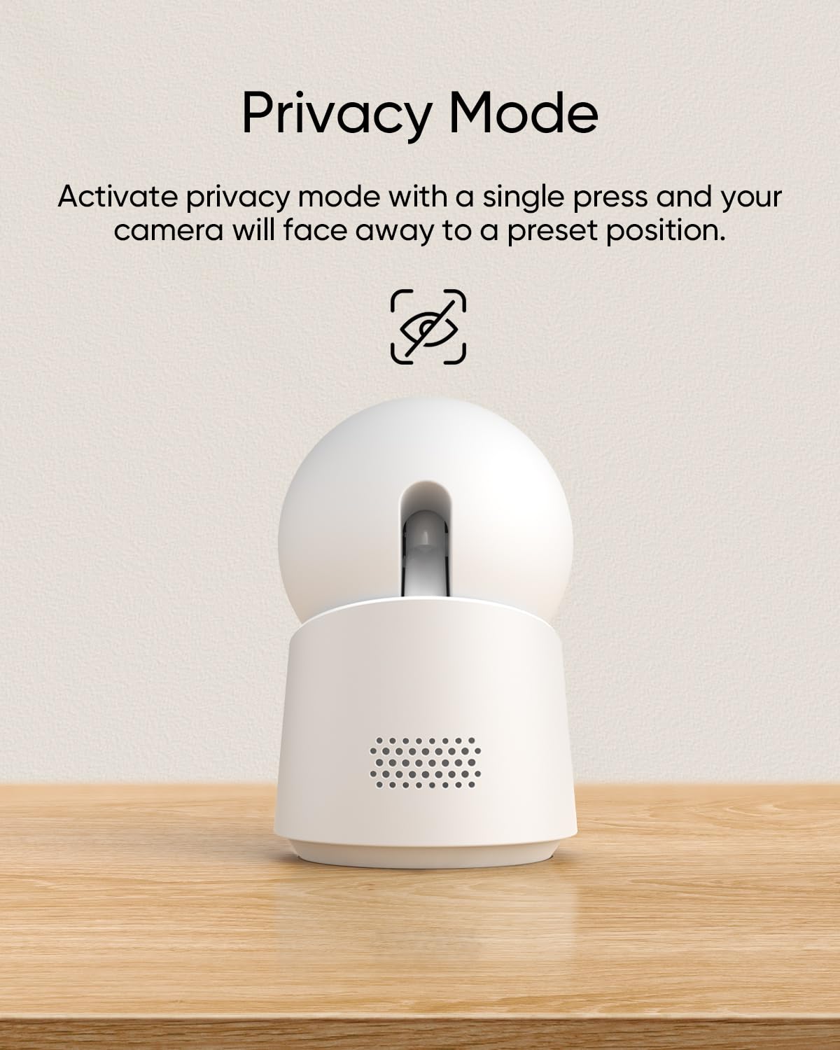eufy Security Indoor Cam C220 | 2K Resolution Smart Security Camera with 360° coverage, Human/Motion Detection, AI Tracking, Compatible with Alexa