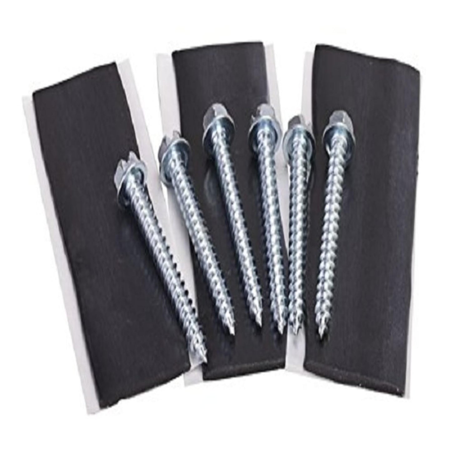 Easy Up Inc EZ 46-3 Pitch Pad Kit for Tripod/Wall Mounting - 1/4" x 2" Lags & Tar Pads