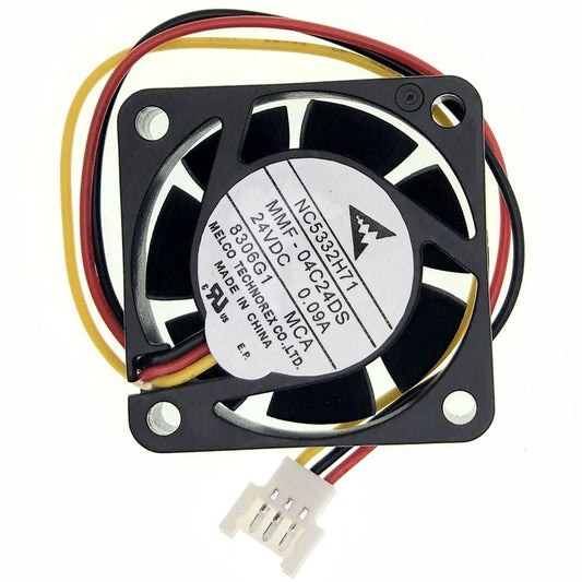 for MMF-04C24DS DC24V 40X40X15mm Driver Fan - NC5332H71 0.09A 4015 3-Wire Frequency Converter Fan