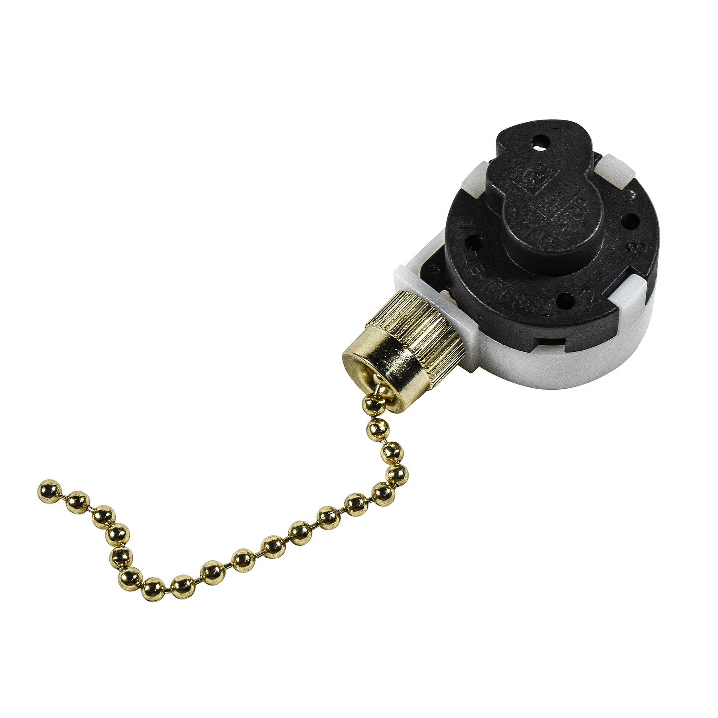 HQRP 3-Speed Ceiling Fan Switch, 4-Wire, Function L-1-2-3, L-2-3, L-1-3, L-1-2