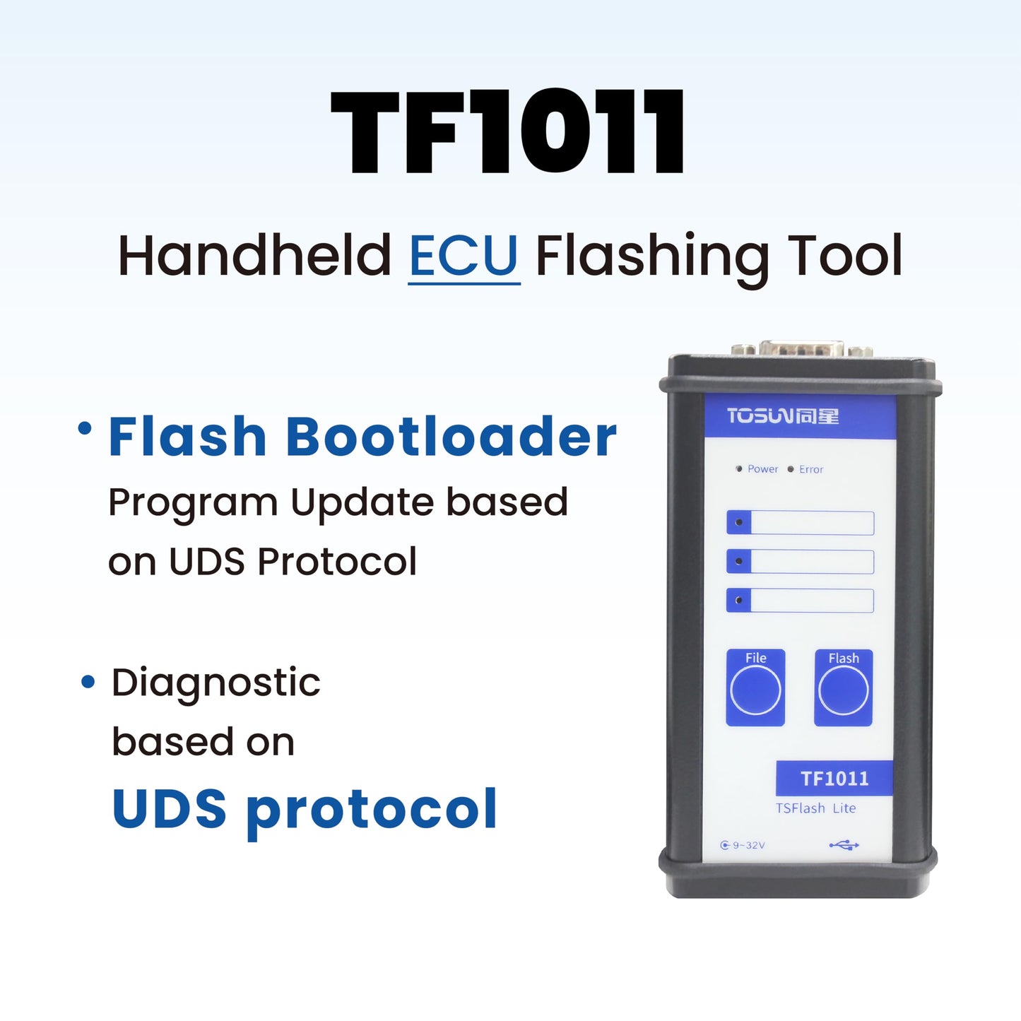 TOSUN Technology - Auto Grade - 1 CH CAN FD Handheld Offline Flashing Tool