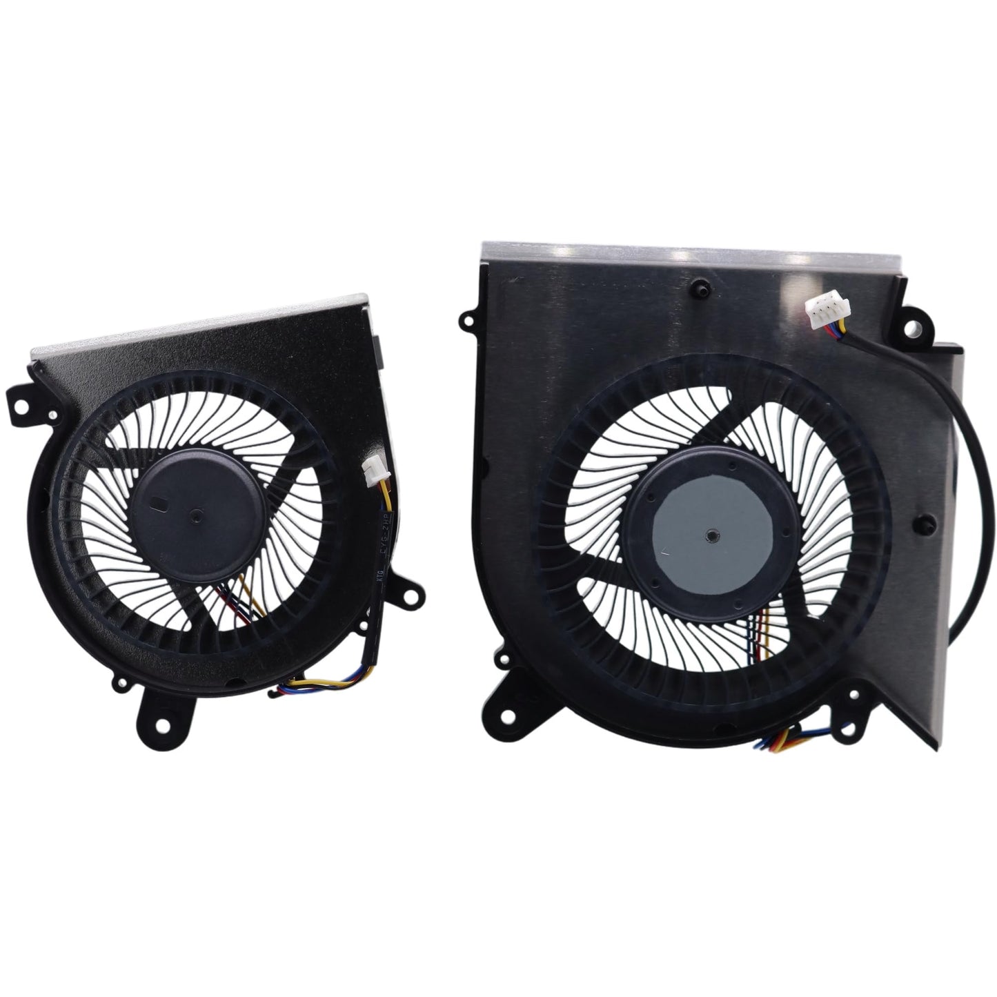Deal4GO CPU & GPU Graphics Cooling Fan Replacement for MSI GF66 GL66 GF76 GL76 WF76 MS-1541 MS-1583 MS-1584 MS-17L1 MS-17L4, Black, PABD08008SH