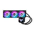 ASUS TUF Gaming LC III 360 ARGB AIO Cooler with pre-Installed & Integrated Triple Fans Designed for high Airflow and Static Pressure; efficient Pump