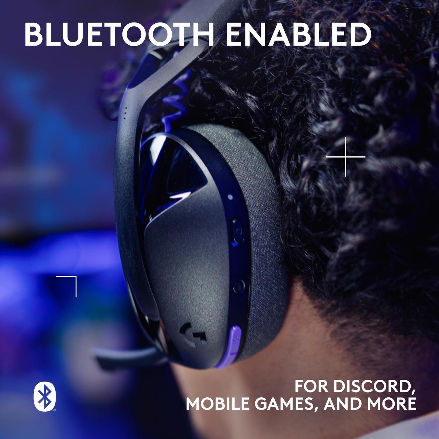Logitech G321 Lightspeed Wireless Bluetooth Gaming Headset, Dynamic Comfort and fit, 16 kHz Boom mic, 20+ hrs Battery, PC, PS4, PS5, Nintendo Switch