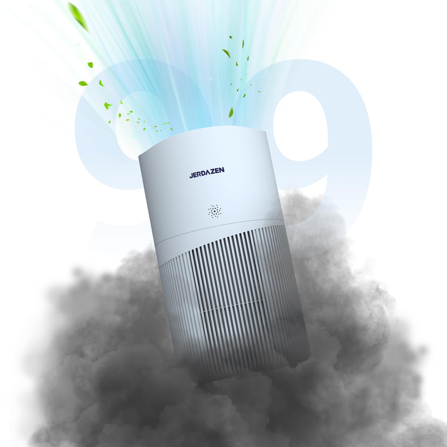 Jerdazen Air Purifiers for Home Large Room, Blue, JZ-450F