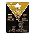 Amplim 32GB MicroSDXC Card with Adapter (1X Black)