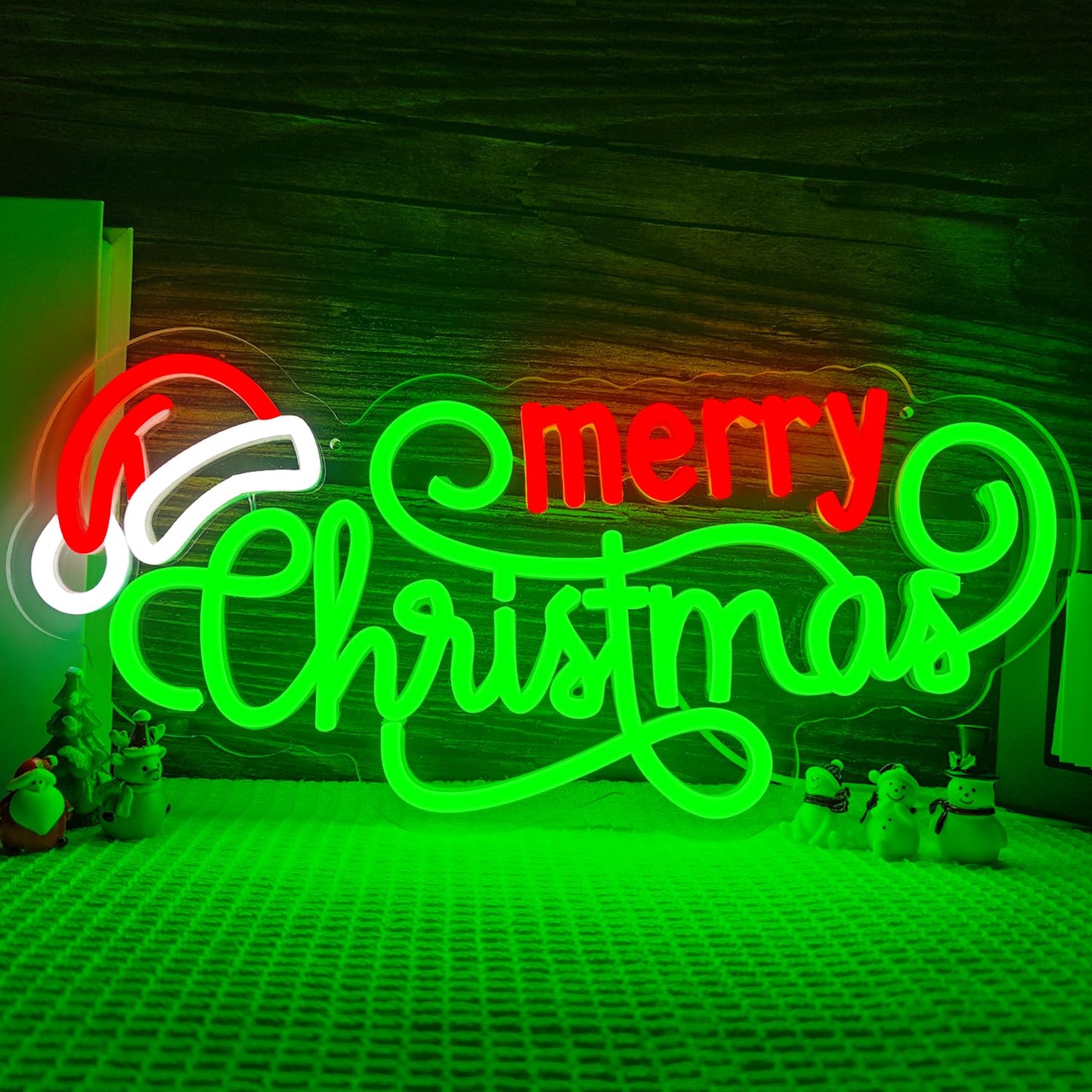 Merry Christmas Neon Sign Neon Christmas Sign for wall decor perfect for parties bars home Xmas decorations and as a gift for family an d children