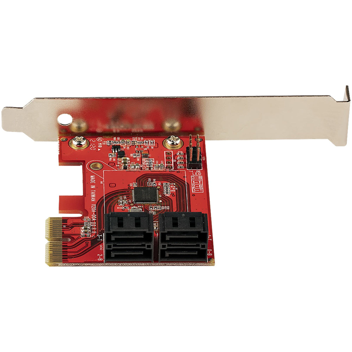 StarTech 4-Port SATA III 6Gbps PCIe Card, Non-RAID (4P6G-PCIE-SATA-CARD)