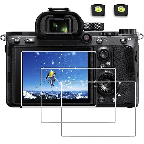 Screen Protector Compatible Sony Alpha A7RIVA A7RIIIA A7R4A A7R3A ILCE7RM4A ILCE7RM3A Digital Camera,debous Anti-scratch Tempered Glass Clera Hard