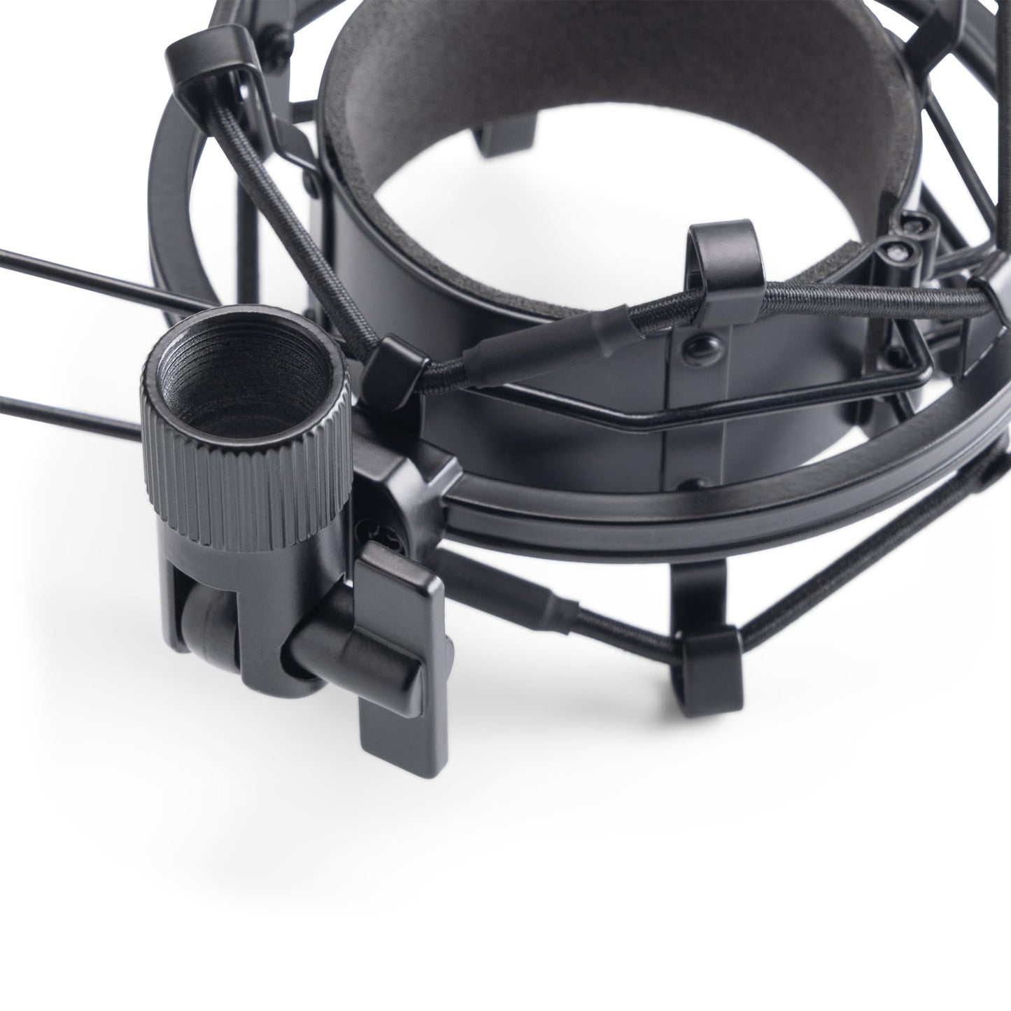 On-Stage MY430 Shock Mount for Studio Mics (55-60 mm) (Elastic Suspension Mount for Large-Diaphragm Condenser Microphones, Adjustable, Vibration