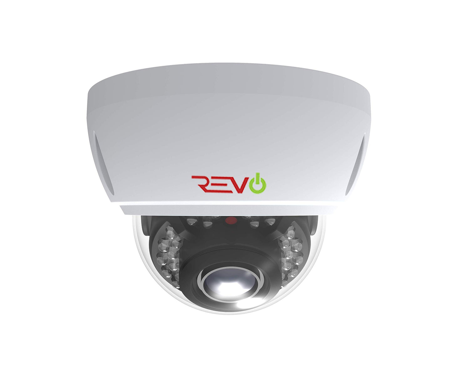 REVO America Aero 5 Megapixel Vari-Focal Lens Indoor/Outdoor IR Vandal Dome Camera with 60 Siamese Cable, Model Number: RACVDJ2812-3