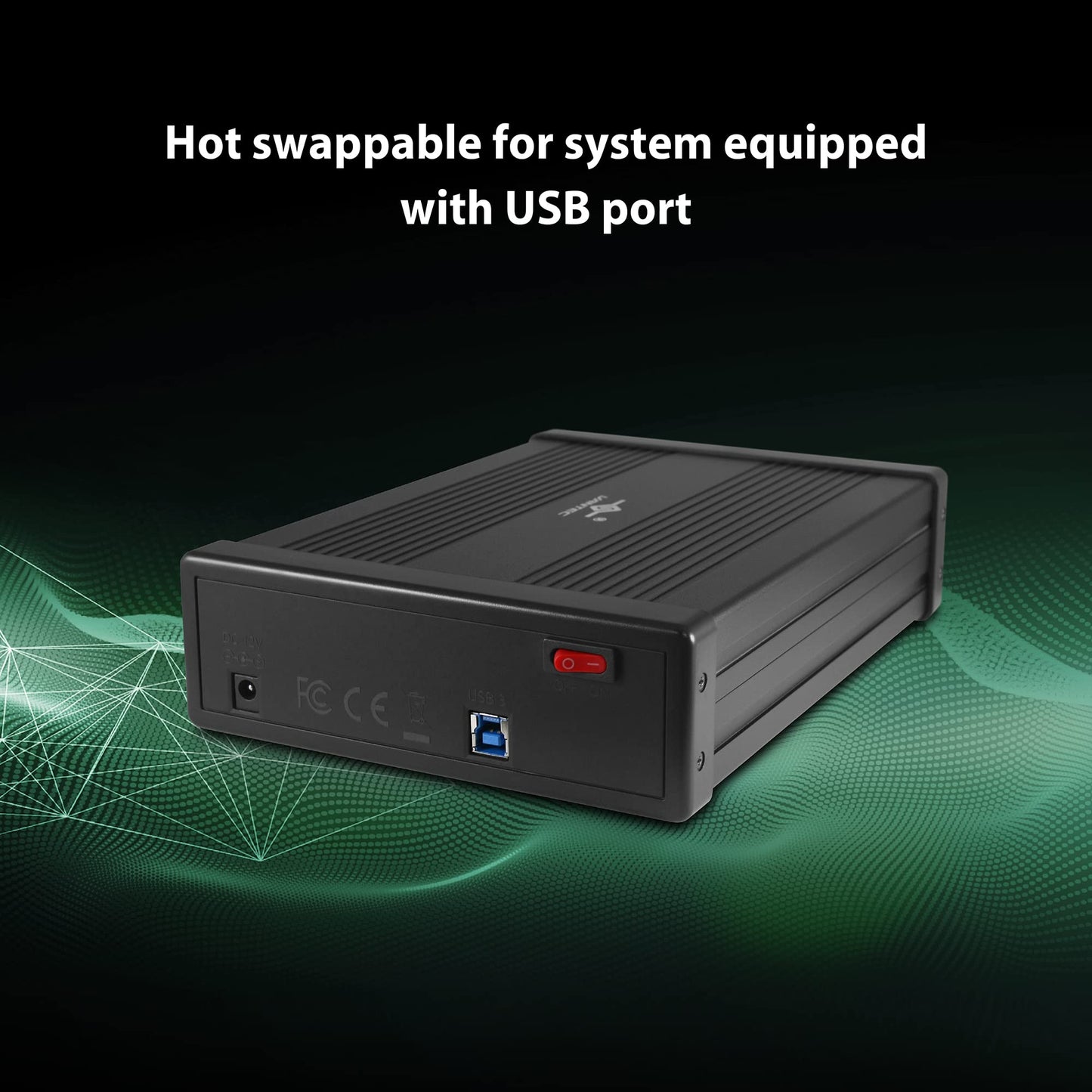 NexStar DX2 USB 3.0 External Enclosure, Design for 5.25" Blu-Ray/CD/DVD SATA Drive, 2nd Gen DX, Aluminum Alloy, fit Any Depth Optical Drive, TAA