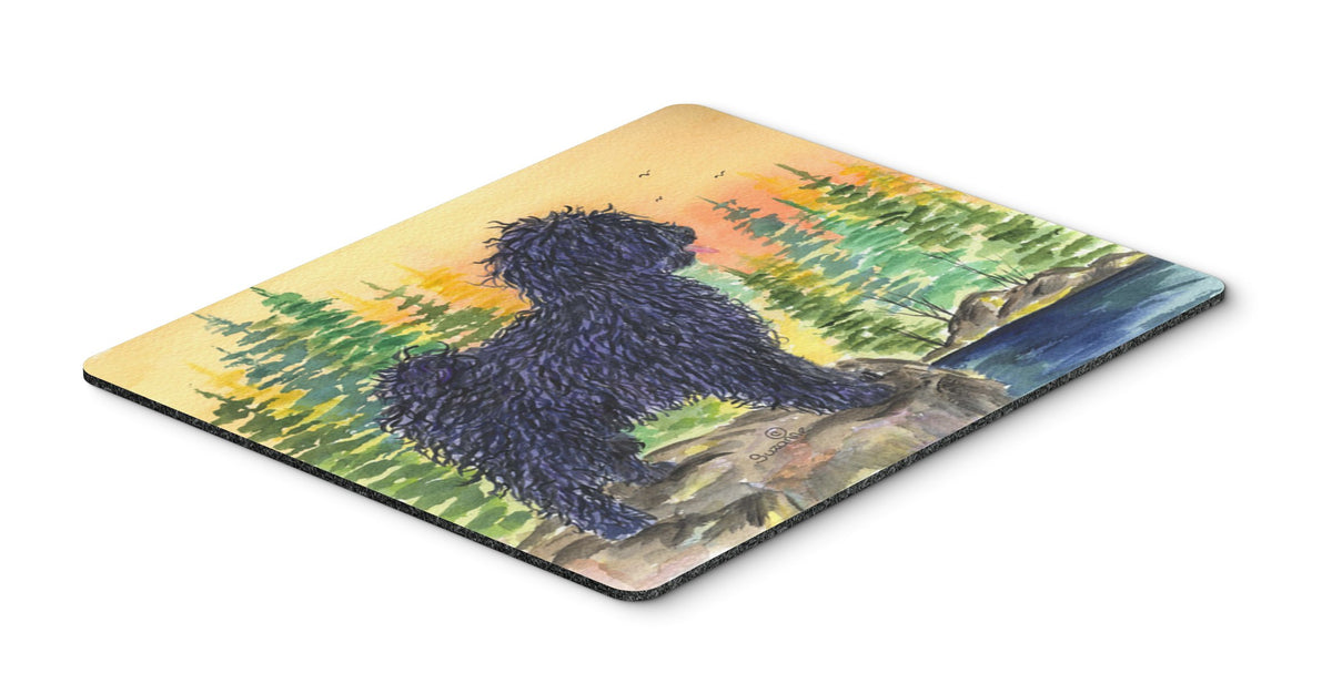 Caroline's Treasures SS8347MP Puli Mouse Pad, Hot Pad or Trivet for Home Office Gaming Working Computers Laptop Mouse Mat,Washable Large Mousepad