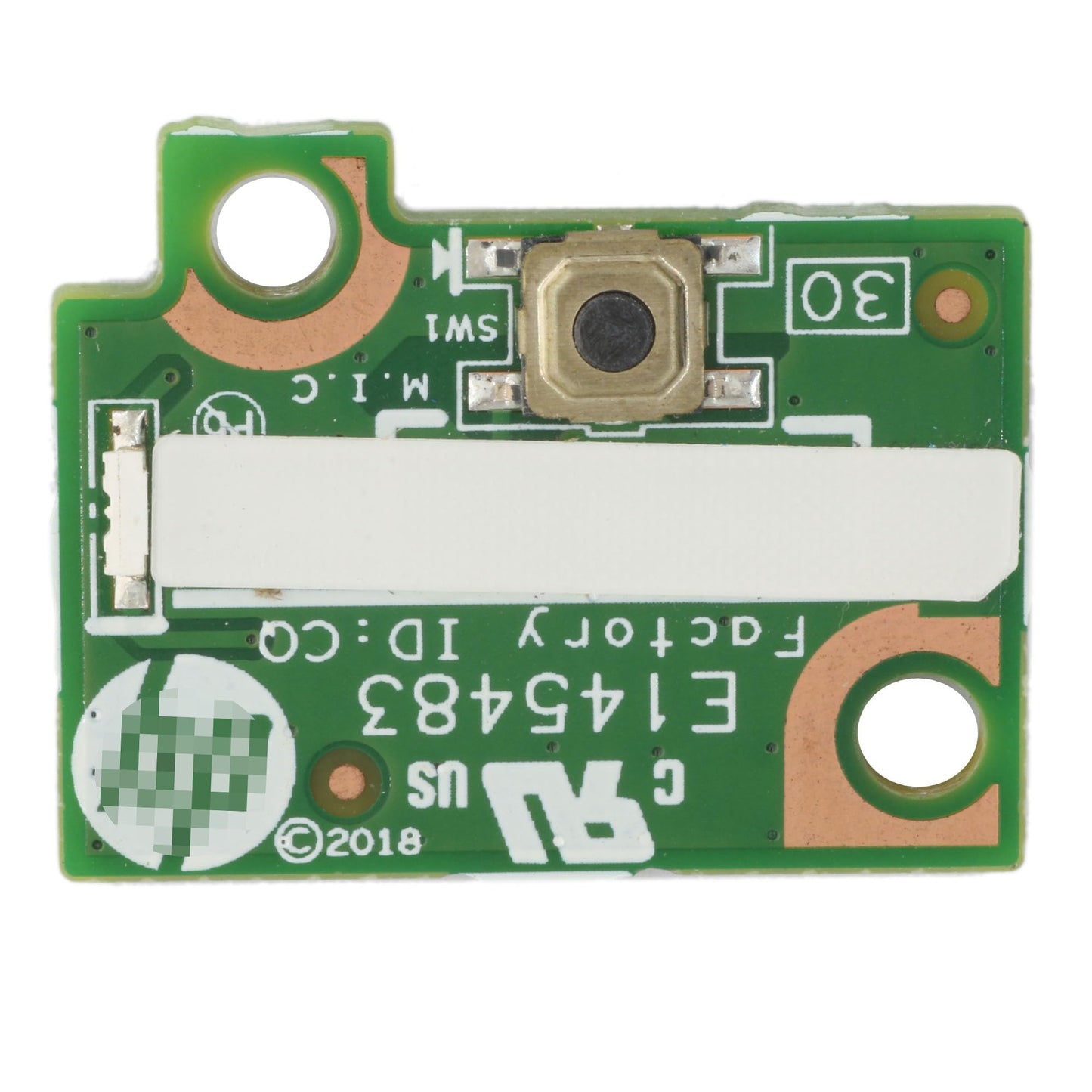 Replacement Power Button Board for HP Pavilion 590 595 HP Gaming Desktop 690-0073w E145483 348.0A814.0011 L24320-001