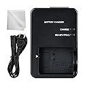 Fast USB Charger for NB-13L Battery (CB-2LH/CB-2LHT)| Compatible with Canon G7X G7X Mark II III G1 X Mark III G5X G5X Mark II G9X G9X Mark II SX620