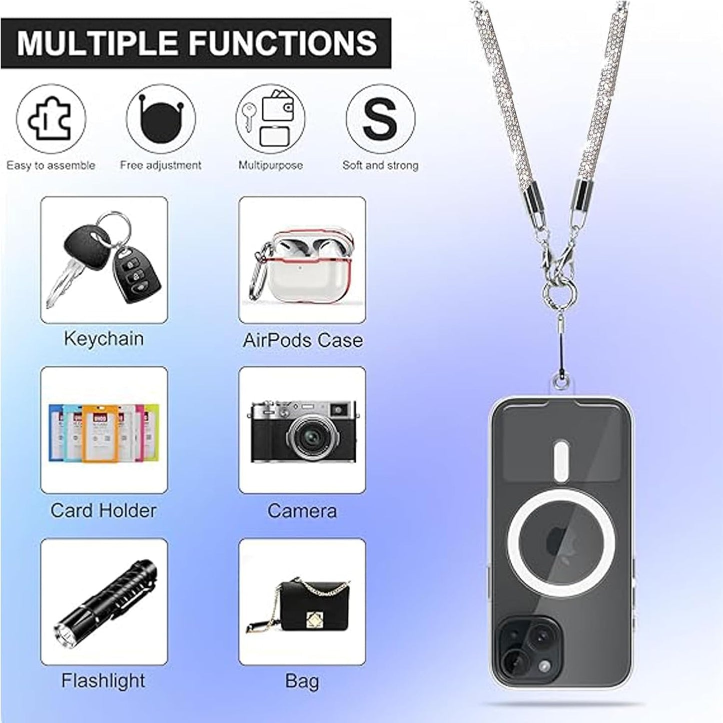 AOPNN Phone Wrist Strap (Colorful)