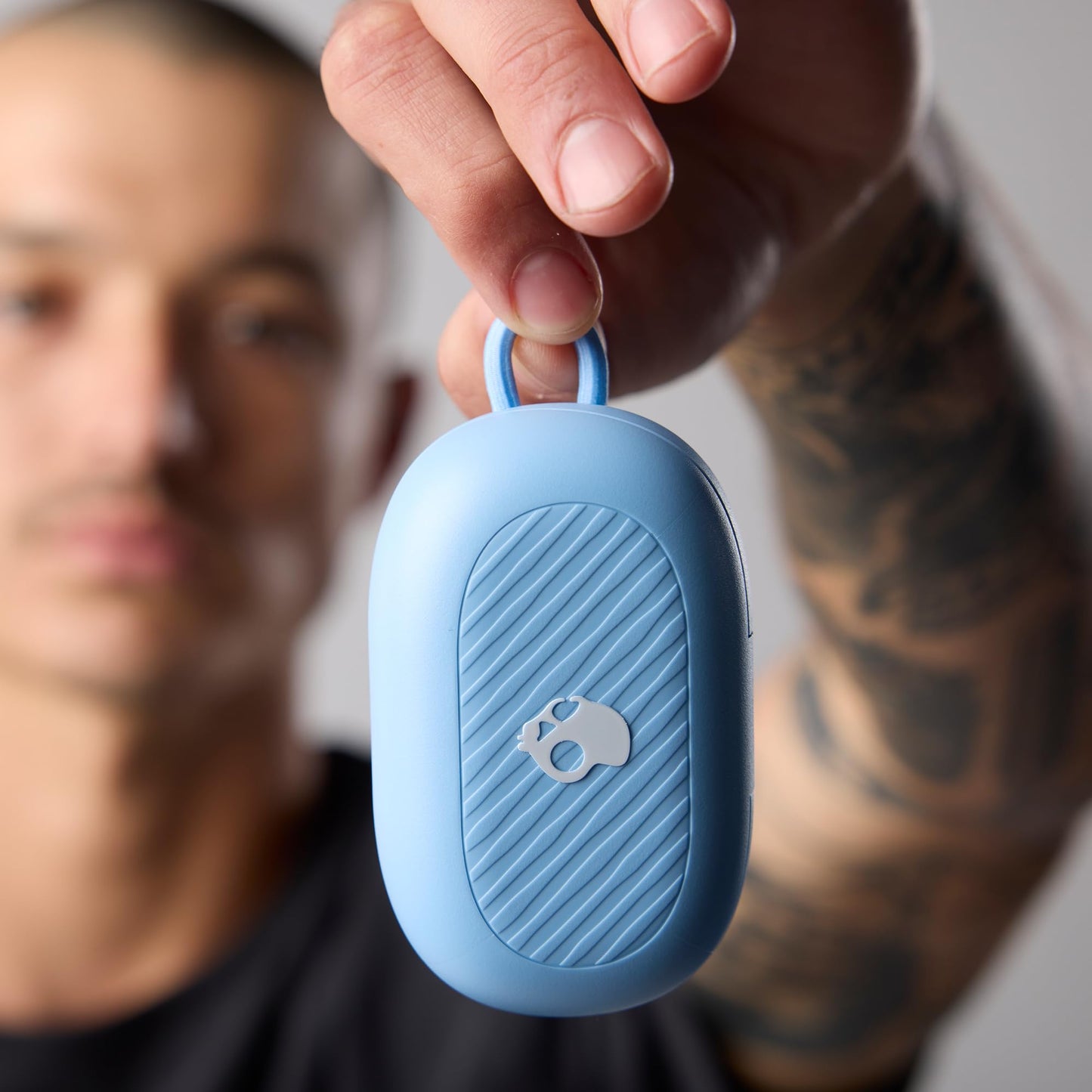 Skullcandy Push Play Active Wireless Earbuds - Preppy Blue