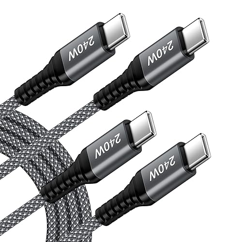 for iPhone 17 Charger Fast Charging Cord 240W USB C to USB C Cable iPhone 17 Pro Max Car Charger Cord Power Cord 3FT 2 Pack for iPhone 17 Pro Air 16
