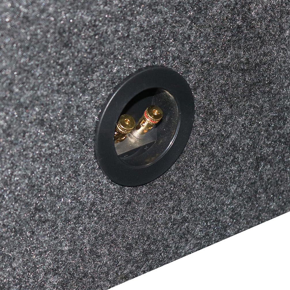 Qpower QSMPSQ10E Empty Woofer Box 10 Square Qpower