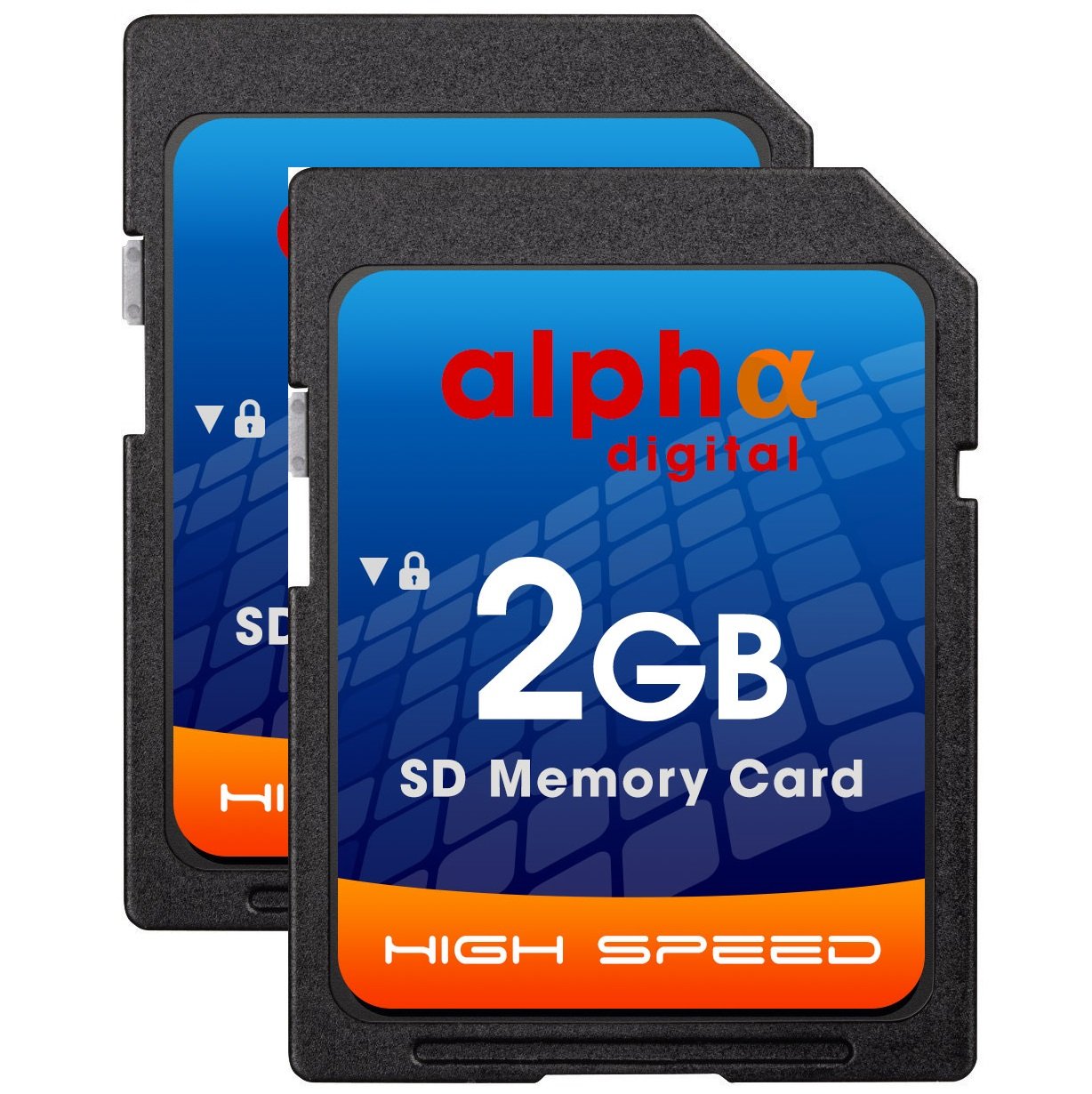 2GB SD Card [Twin Pack] for NIKON Coolpix S7000, S6900, P530 P600, A10 A300 W100 W300 A900 B500 B700 L830 P610 P700 3200 L22 S210 L840 L830 L820 L620