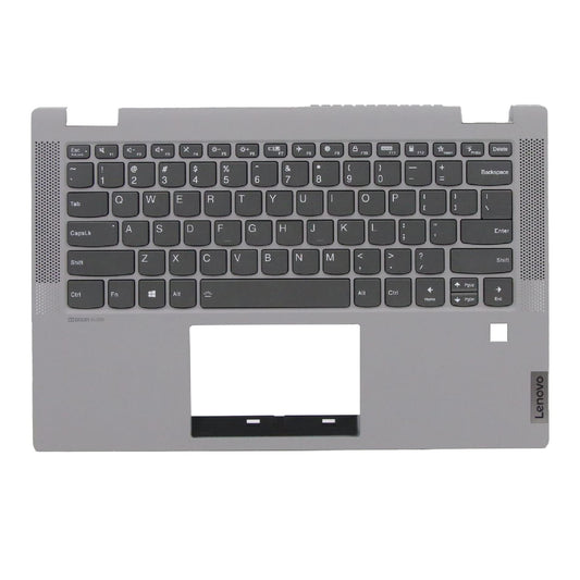 F-HONG ELECTRONIC CO LIMITED Replacement for Lenovo Ideapad Flex 5-14 Flex 5-14ITL05 Series Laptop Upper Case Palmrest Keyboard Assembly Part