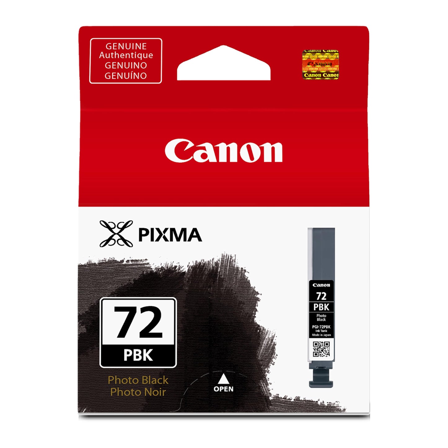 Canon PGI-72 Genuine Photo Black Ink Tank, Compatible with PIXMA PRO-10 Printers