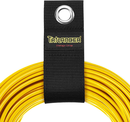Extension Cord Organizer(Assorted 8 Pack), Cord Holder for Garage Organization and Storage, Heavy Duty Straps for Cables, Garden Hoses, Ropes